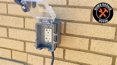 electrical.outside boxes for gfi receptacle|surface mounted gfci outdoor outlet.